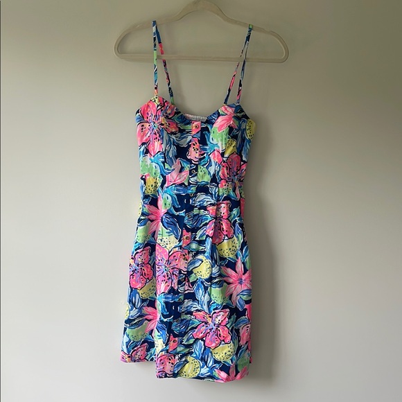 Lilly Pulitzer Easton swing nauti blue capri soleil dress 00 - Picture 4 of 8